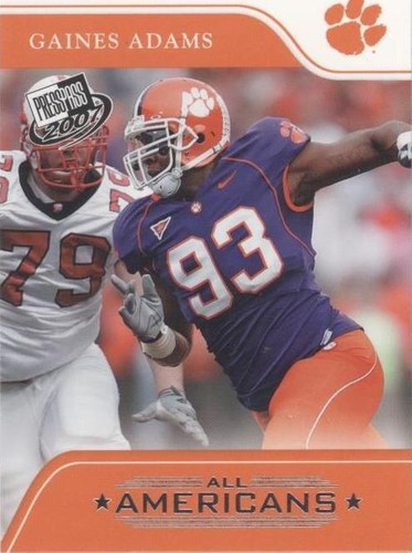 2007 Press Pass Gaines Adams #82