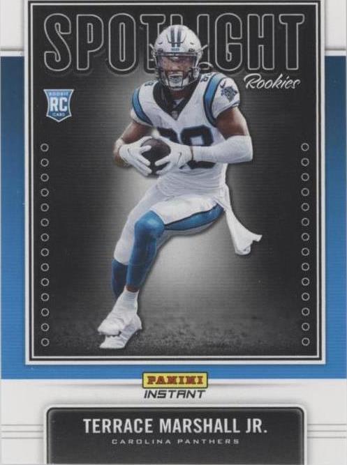 2021 Panini Instant NFL Terrace Marshall Jr. #SR19