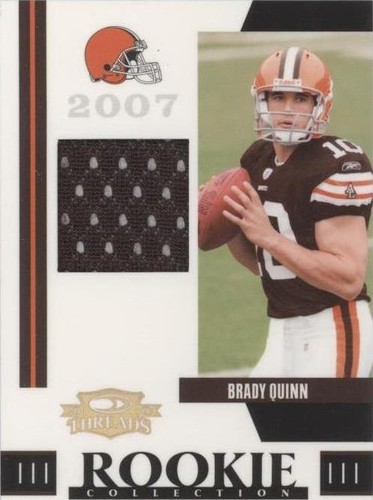 2007 Donruss Threads Brady Quinn #RCM-16