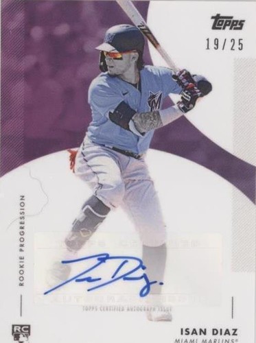 2020 Topps On Demand Rookie Progression - Isan Diaz #24C-A