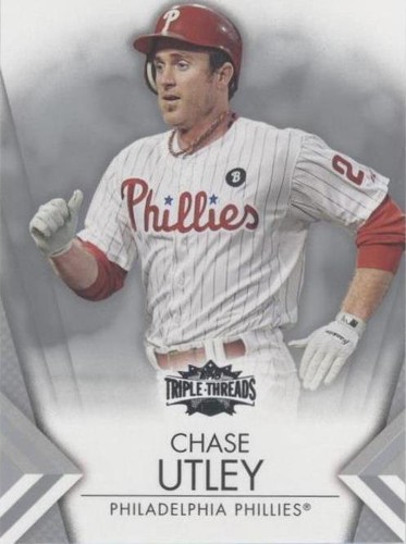 2012 Topps Triple Threads - Chase Utley #8
