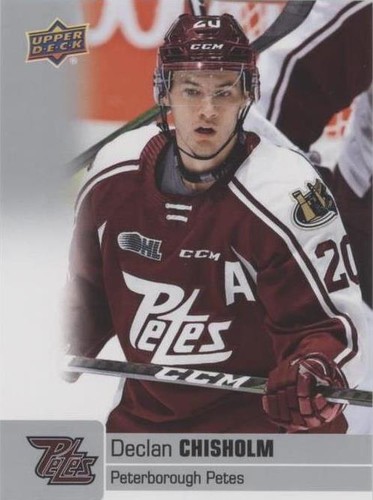 2019-20 Upper Deck CHL - Declan Chisholm #104