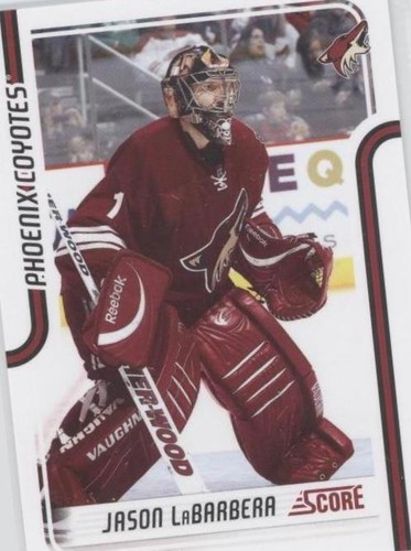 2011-12 Score - Jason LaBarbera #365