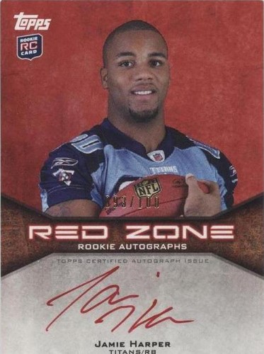 2011 Topps Jamie Harper #RZRA-JH