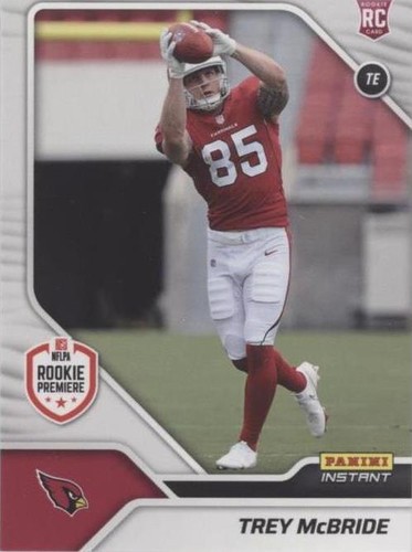 2022 Panini Instant NFLPA Rookie Premiere First Look Trey McBride #FL21