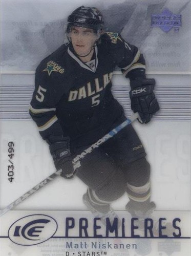2007-08 Upper Deck Ice - Matt Niskanen #186