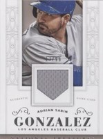 2014 Panini National Treasures - Adrian Gonzalez #114