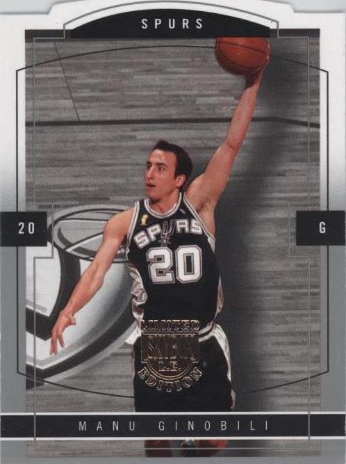 2003-04 Skybox Limited Edition - Manu Ginobili #62
