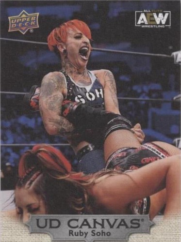 Ruby Sohoページ 2023 Upper Deck AEW Ruby Soho Intimidating Introductions 3D