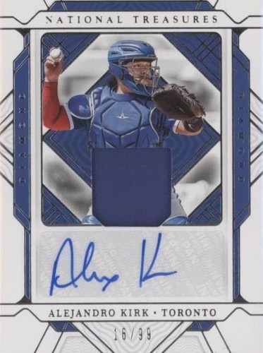 2022 Panini National Treasures - Alejandro Kirk #DA-AK