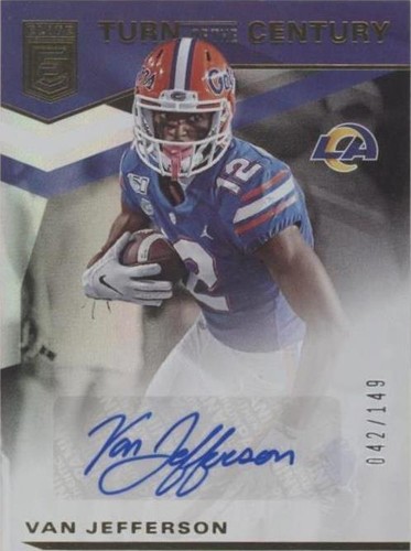 2020 Panini Donruss Elite Van Jefferson #TC-VJ