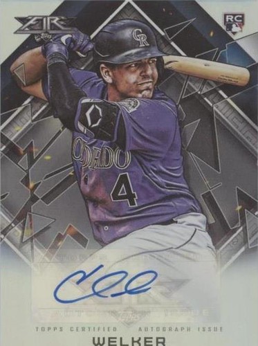 2022 Topps Fire - Colton Welker #FA-CW