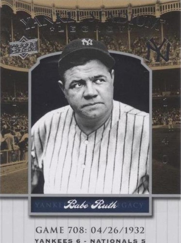 2008 Upper Deck - Babe Ruth #YSL708