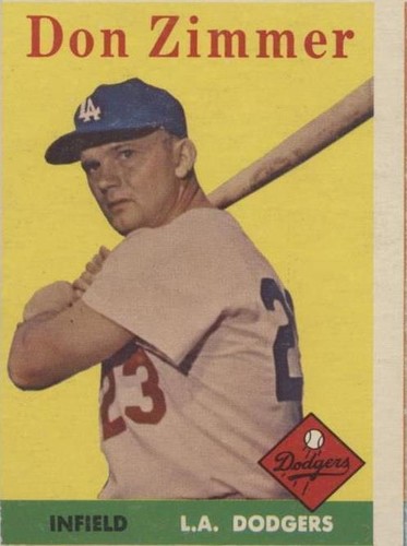 1958 Topps - Don Zimmer #77