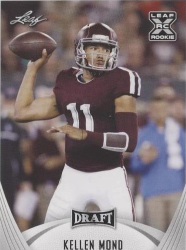 2021 Leaf Draft Kellen Mond #08