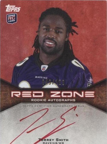 2011 Topps Torrey Smith #RZRA-TS