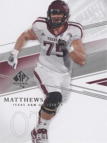 2014 SP Authentic Jake Matthews #84