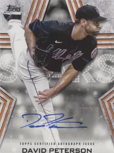 2023 Topps Series 1 - David Peterson #BSA-DPE