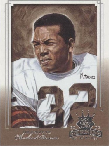 2003 Donruss Gridiron Kings Jim Brown #162