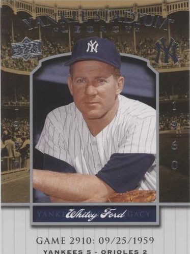 2008 Upper Deck - Whitey Ford #YSL2910