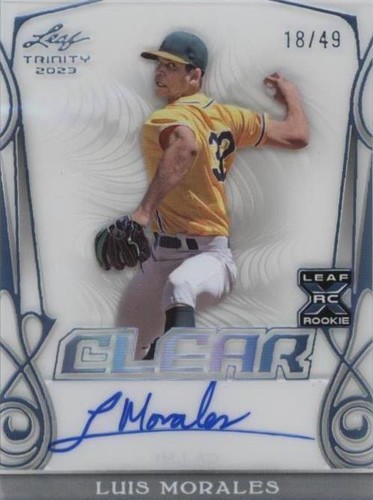 2023 Leaf Trinity - Luis Morales #CA-LM1