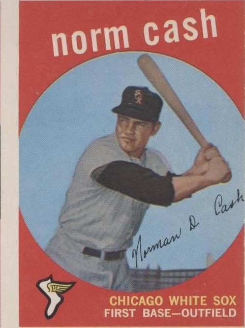 1959 Topps - Norm Cash #509