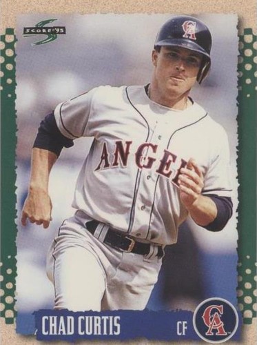 1995 Score - Chad Curtis #392