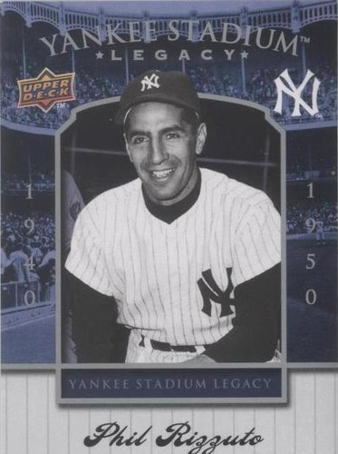 2008 Upper Deck Yankee Stadium Legacy Stadium Box Set - Phil Rizzuto #20