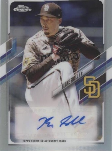 2021 Topps Chrome Update Series - Blake Snell #CUSA-BS