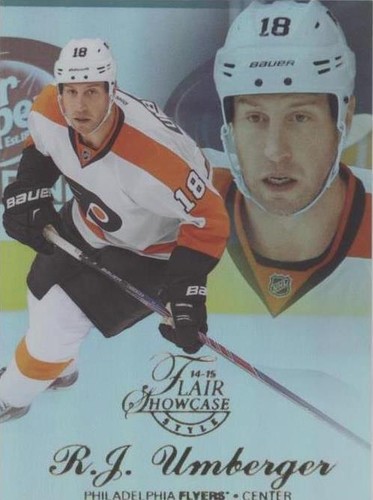 2014-15 Fleer Showcase - R.J. Umberger #20