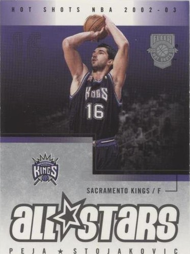 2002-03 Fleer Hot Shots - Peja Stojakovic #143