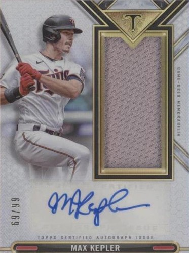2021 Topps Triple Threads - Max Kepler #ASJR-MK
