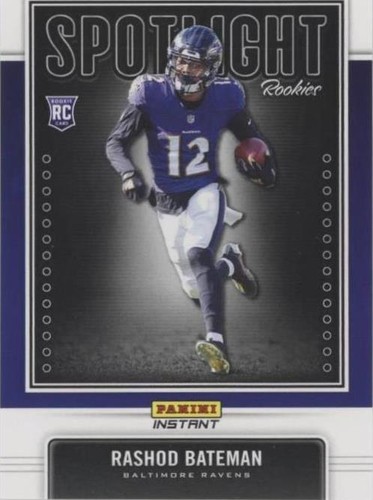 2021 Panini Instant NFL Rashod Bateman #SR13