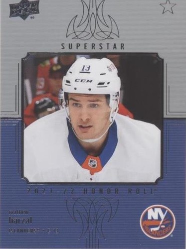 2021-22 Upper Deck Series 2 - Mathew Barzal #HR-79