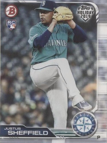 2019 Topps Holiday Bowman - Justus Sheffield #TH-JS
