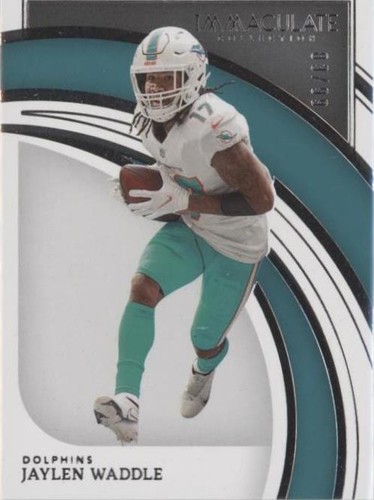 2022 Panini Immaculate Collection Jaylen Waddle #76