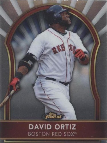 2011 Topps Finest - David Ortiz #43