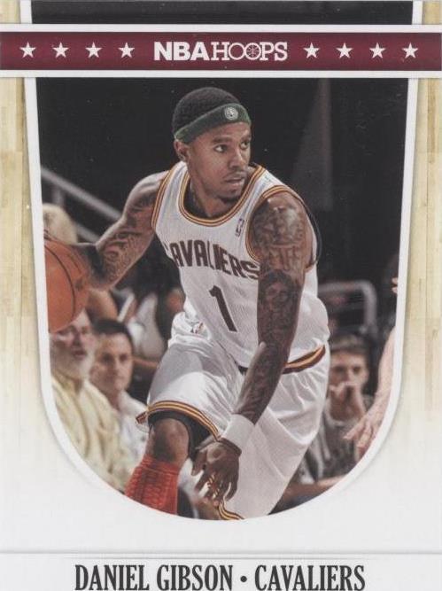 2011-12 NBA обручи - Дэниел Гибсон #31
