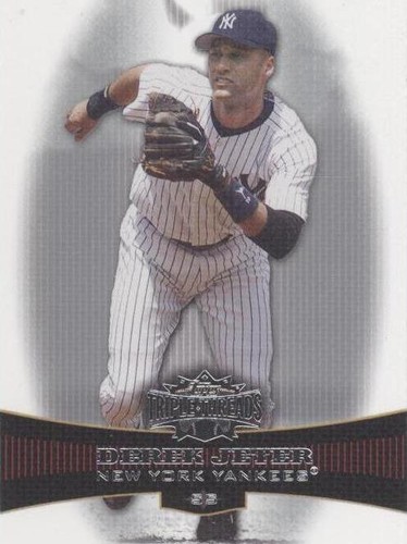 2006 Topps Triple Threads - Derek Jeter #55