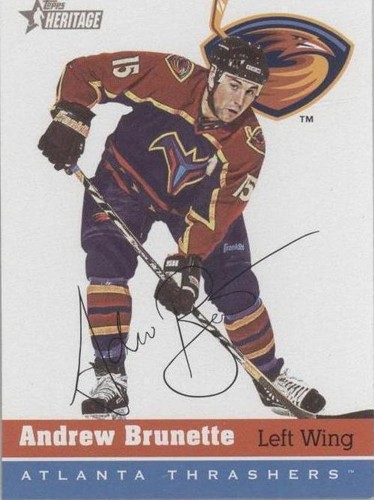 2000-01 Topps Heritage - Andrew Brunette #197