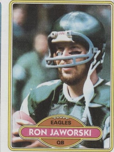 1980 Topps Ron Jaworski #72