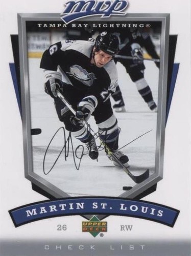 2006-07 Upper Deck MVP - Martin St. Louis #359