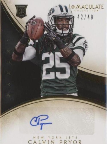 2014 Panini Immaculate Collection Calvin Pryor #151
