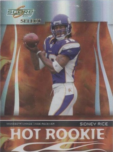 2007 Score Select Sidney Rice #HR-19