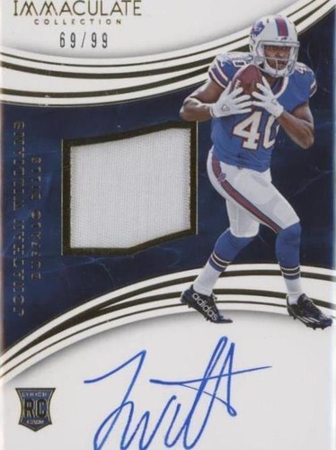2016 Panini Immaculate Collection Jonathan Williams #121