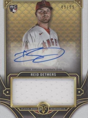 2022 Topps Triple Threads - Reid Detmers #ASJR-RD