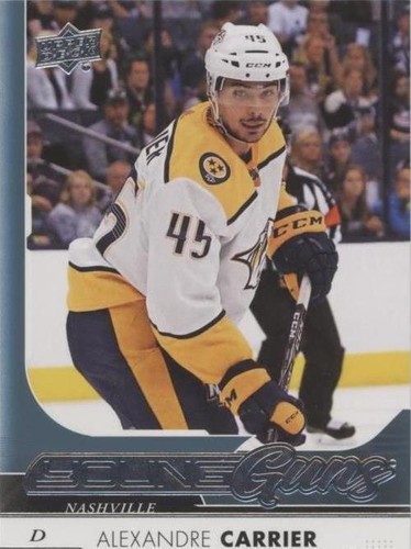 2017-18 Upper Deck - Alexandre Carrier #485