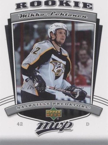 2006-07 Upper Deck MVP - Mikko Lehtonen #321