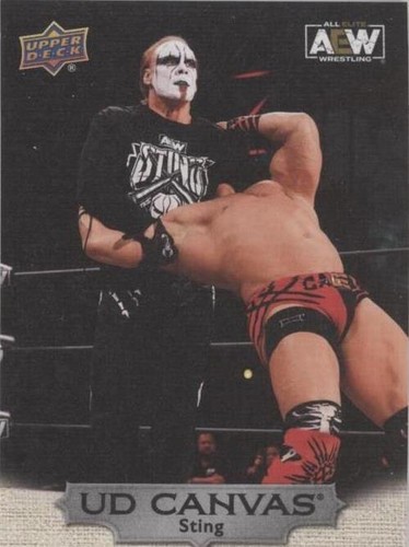 2022 Upper Deck AEW All Elite Wrestling - Sting #C37