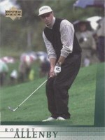 2001 Upper Deck - Robert Allenby #37
